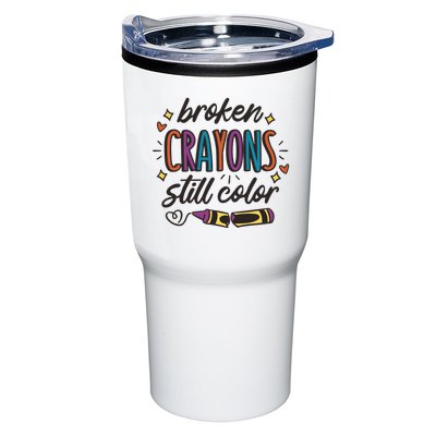 Broken Crayons Still Color Tumbler