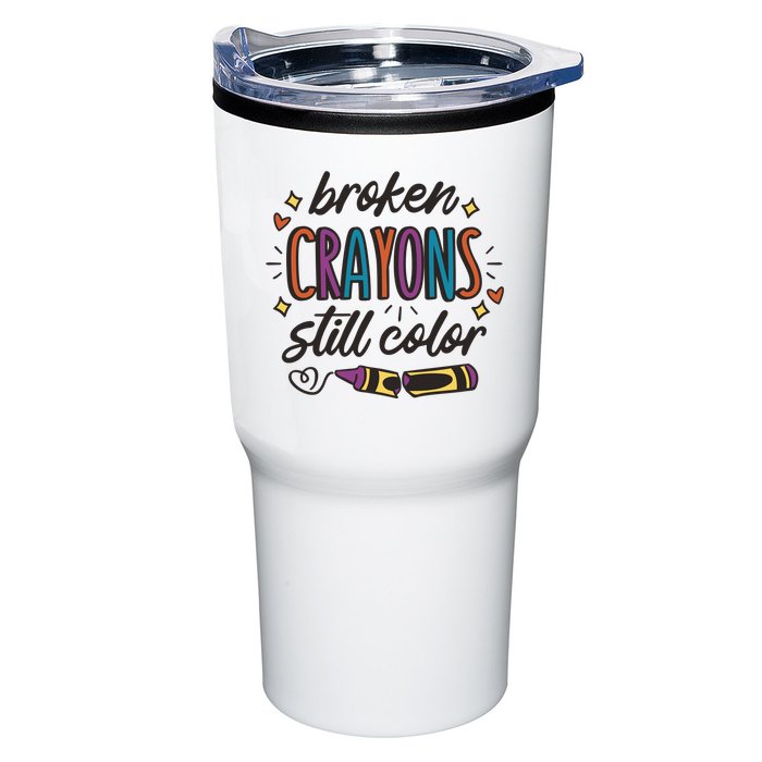 Broken Crayons Still Color Tumbler