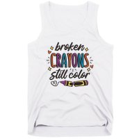 Broken Crayons Still Color Tank Top