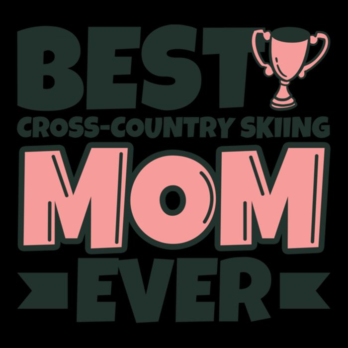 Best Crosscountry Skiing Mom Ever Mother Funny Cute Gift Impact Tech Backpack