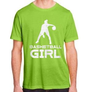 Basketball Cute Sports Lover Baller Player Women Adult ChromaSoft Performance T-Shirt