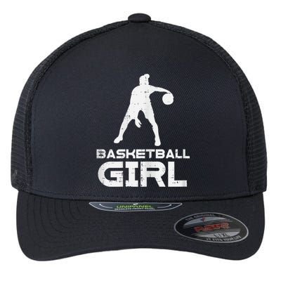 Basketball Cute Sports Lover Baller Player Women Flexfit Unipanel Trucker Cap