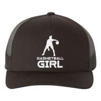 Basketball Cute Sports Lover Baller Player Women Yupoong Adult 5-Panel Trucker Hat