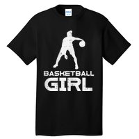 Basketball Cute Sports Lover Baller Player Women Tall T-Shirt