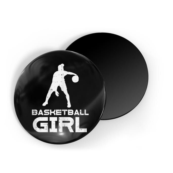 Basketball Cute Sports Lover Baller Player Women Magnet