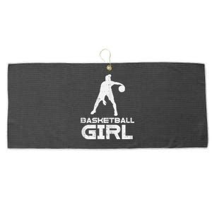 Basketball Cute Sports Lover Baller Player Women Large Microfiber Waffle Golf Towel