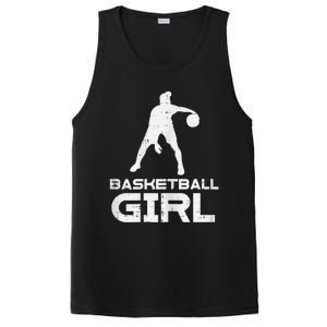 Basketball Cute Sports Lover Baller Player Women PosiCharge Competitor Tank