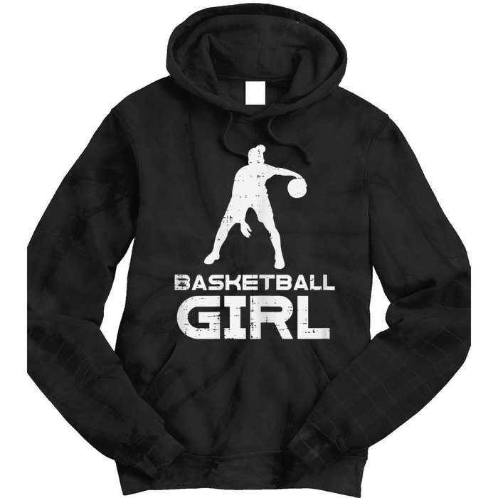 Basketball Cute Sports Lover Baller Player Women Tie Dye Hoodie