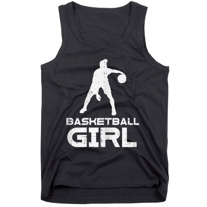 Basketball Cute Sports Lover Baller Player Women Tank Top