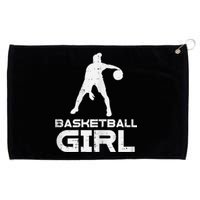 Basketball Cute Sports Lover Baller Player Women Grommeted Golf Towel