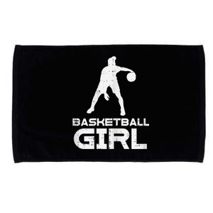 Basketball Cute Sports Lover Baller Player Women Microfiber Hand Towel