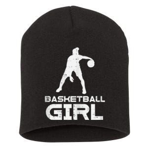 Basketball Cute Sports Lover Baller Player Women Short Acrylic Beanie