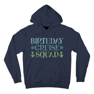 Birthday Cruise Squad Cruising Trip Party Vacation Birthday Hoodie