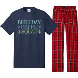 Birthday Cruise Squad Cruising Trip Party Vacation Birthday Pajama Set