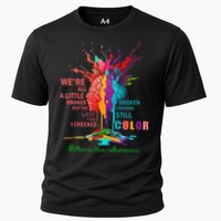 Broken Crayons Still Color Mental Health Awareness Matters Cooling Performance Crew T-Shirt