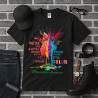 Broken Crayons Still Color Mental Health Awareness Matters Tall T-Shirt