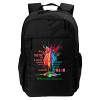 Broken Crayons Still Color Mental Health Awareness Matters Backpack
