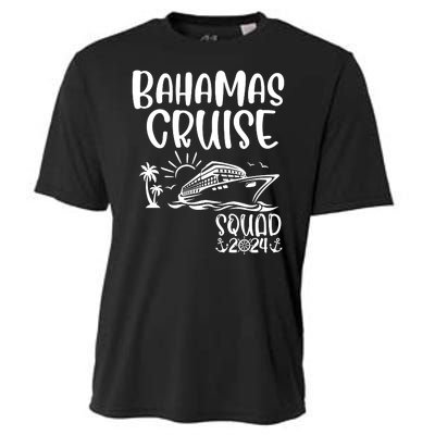 Bahamas Cruise Squad 2024 Bahamas Holiday Family Matching Cooling Performance Crew T-Shirt