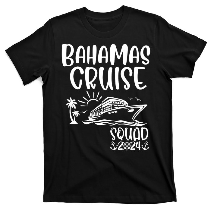 Bahamas Cruise Squad 2024 Bahamas Holiday Family Matching T-Shirt