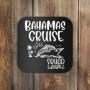 Bahamas Cruise Squad 2024 Bahamas Holiday Family Matching Coaster