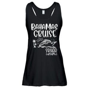 Bahamas Cruise Squad 2024 Bahamas Holiday Family Matching Ladies Essential Flowy Tank