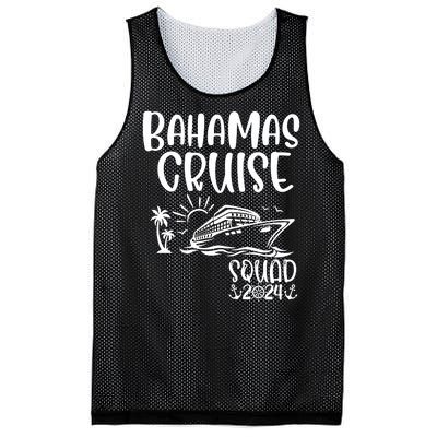 Bahamas Cruise Squad 2024 Bahamas Holiday Family Matching Mesh Reversible Basketball Jersey Tank