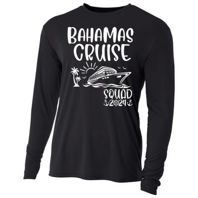 Bahamas Cruise Squad 2024 Bahamas Holiday Family Matching Cooling Performance Long Sleeve Crew