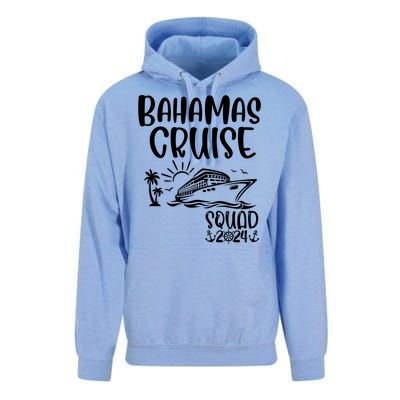 Bahamas Cruise Squad 2024 Bahamas Holiday Family Matching Unisex Surf Hoodie