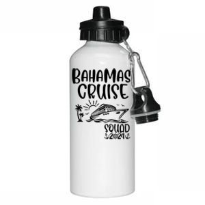 Bahamas Cruise Squad 2024 Bahamas Holiday Family Matching Aluminum Water Bottle