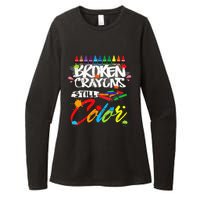 Broken Crayons Still Color Mental Health Awareness Womens CVC Long Sleeve Shirt