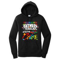 Broken Crayons Still Color Mental Health Awareness Women's Pullover Hoodie