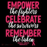 Breast Cancer Support Pink Ribbon Breast Cancer Awareness Tall T-Shirt