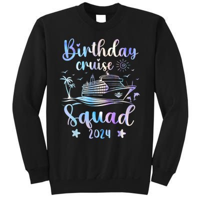 Birthday Cruise Squad 2024 Cruising Party Cruise Birthday Sweatshirt