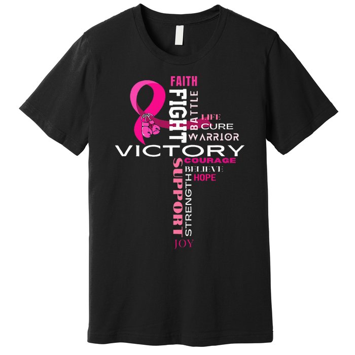 Breast Cancer Survivor Fighter Premium T-Shirt