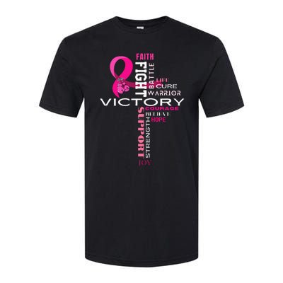 Breast Cancer Survivor Fighter Softstyle CVC T-Shirt