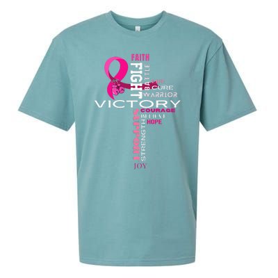 Breast Cancer Survivor Fighter Sueded Cloud Jersey T-Shirt