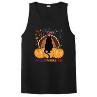 Black Cat Santa Hat Happy Hallothanksmas Pumpkin Season PosiCharge Competitor Tank