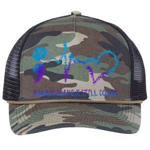 Broken Crayons Still Color Suicide Prevention Awareness Retro Rope Trucker Hat Cap