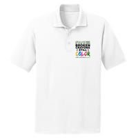 Broken Crayons Still Color Mental Health Awareness PosiCharge RacerMesh Polo