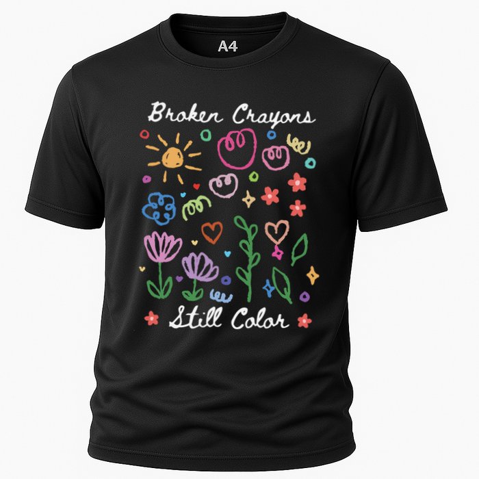 Broken Crayons Still Color Suicide Prevention Semicolon Performance Shirt