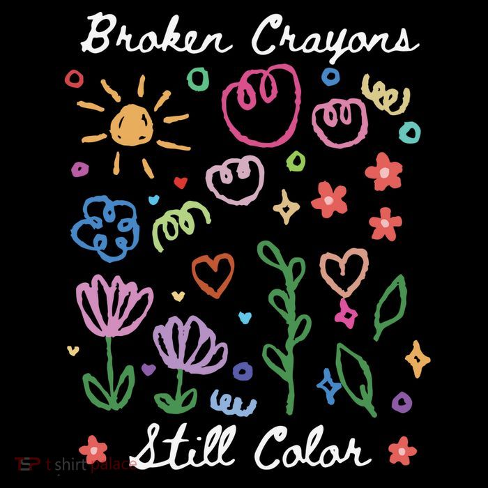 Broken Crayons Still Color Suicide Prevention Semicolon Flatbill Hat