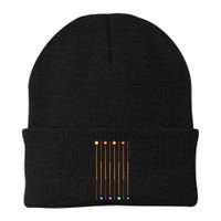 Biliard Cue Stick And 8 Pool Balls Awesome Game Cute Gift Beanie
