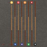 Biliard Cue Stick And 8 Pool Balls Awesome Game Cute Gift Cotton Canvas Backpack