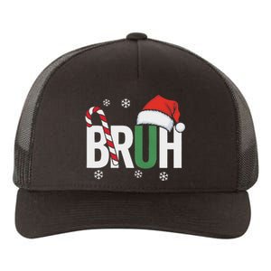 Bruh Christmas Santa Happy Christmas Family Xmas Christmas Yupoong Adult 5-Panel Trucker Hat