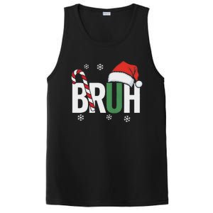 Bruh Christmas Santa Happy Christmas Family Xmas Christmas PosiCharge Competitor Tank