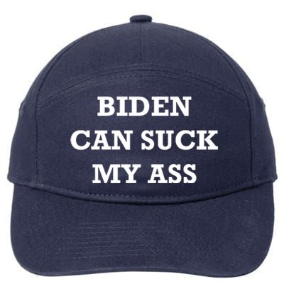 Biden Can Suck My Ass 7-Panel Snapback Hat