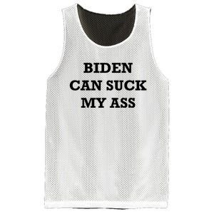 Biden Can Suck My Ass Mesh Reversible Basketball Jersey Tank