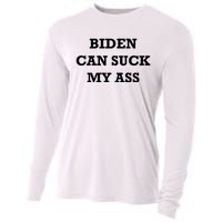 Biden Can Suck My Ass Cooling Performance Long Sleeve Crew