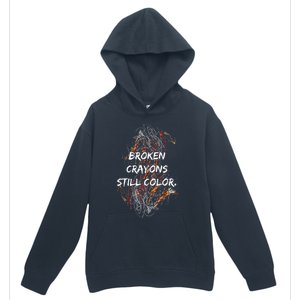 Broken Crayons Still Urban Pullover Hoodie