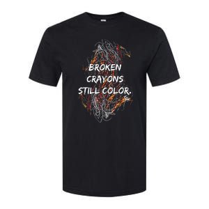 Broken Crayons Still Softstyle CVC T-Shirt